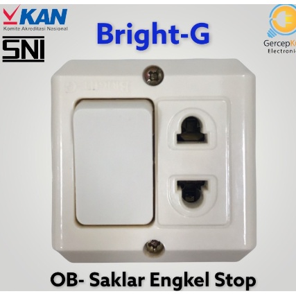 Saklar / Socket Engkel Stop OB - Outbow Bright-G / BG 703