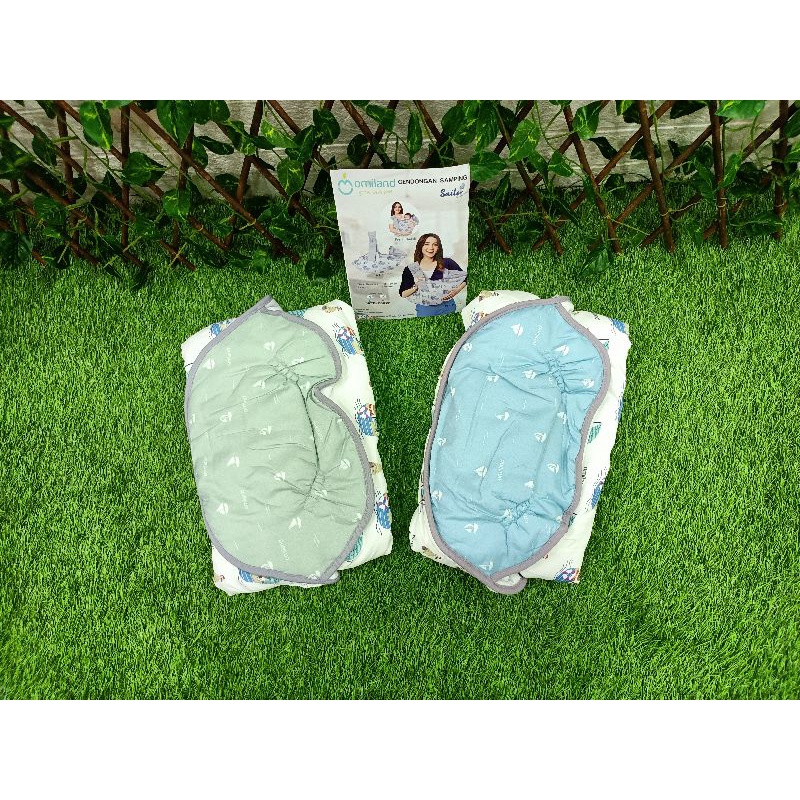 Gendongan Samping + Topi Sailor Series Omiland - OB17161-17162