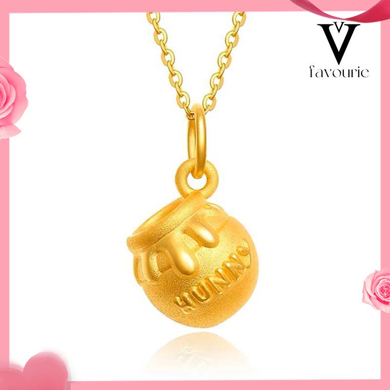 CODKalung Winnie-the-Pooh Alloy Bahan Kartun Lucu Korea Gaya Aksesori Fashion-FA