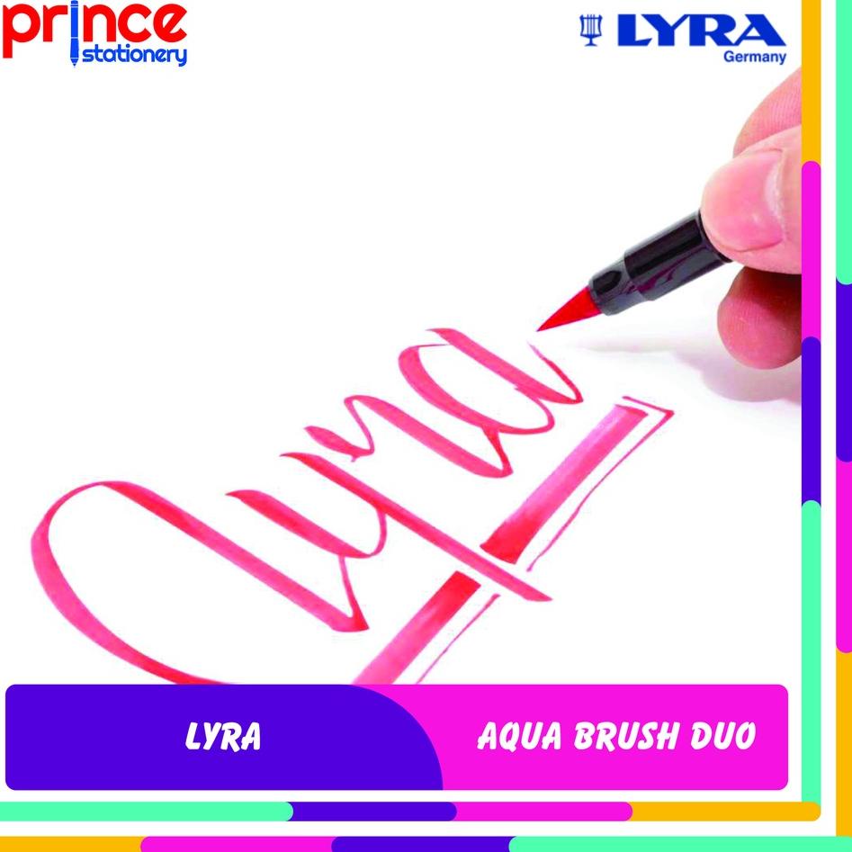

♖ LYRA AQUA BRUSH DUO PART 3 / BRUSH PEN LYRA ゖ゚