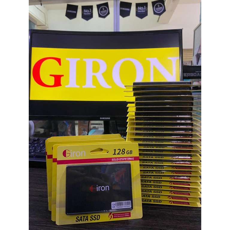 SSD Giron 128GB Sata III Speed Up to 500Mbps