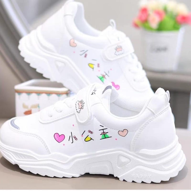 SEPATU ANAK/SEPATU SEKOLAH/SNEAKERS ANAK/SNEAKERS TERLARIS/ANAK KOREA