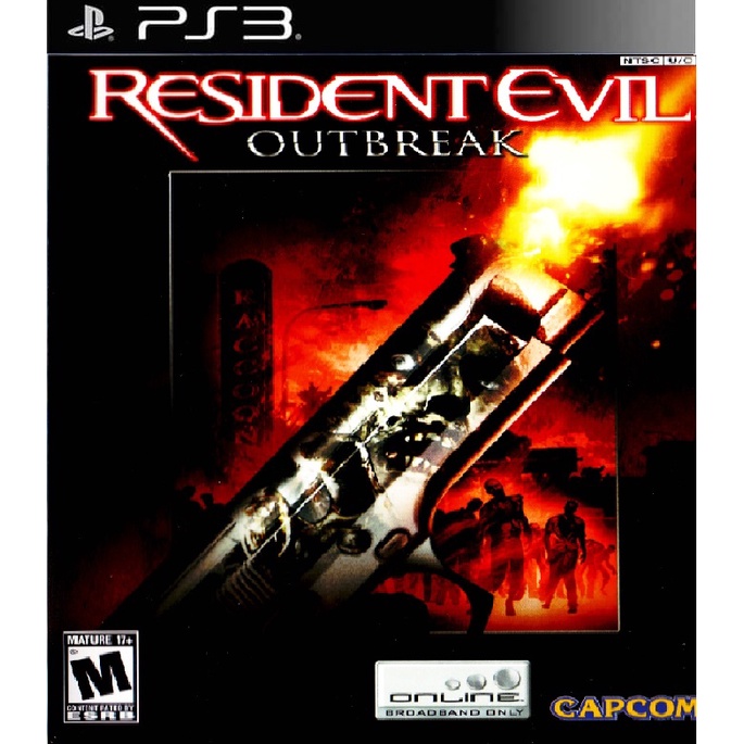 DVD Kaset Game PS2 PKG PS3 Multiman HEN Resident Evil Outbreak