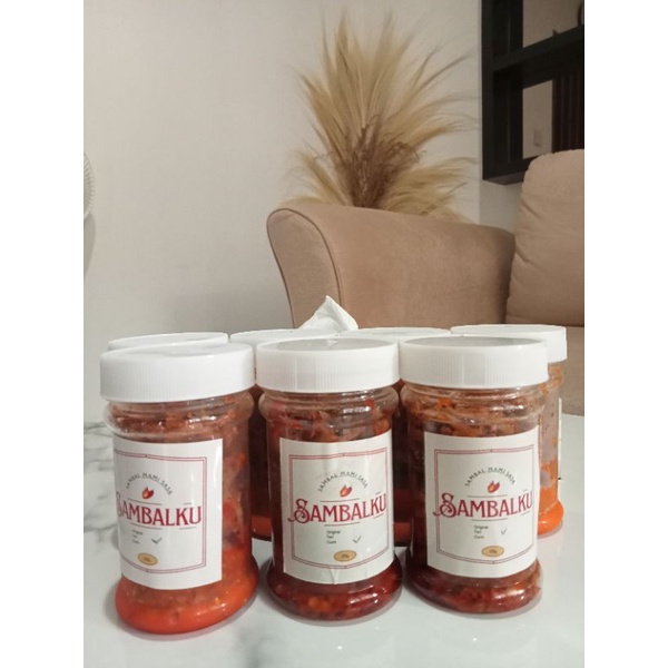 

sambal cumi,teri dan original