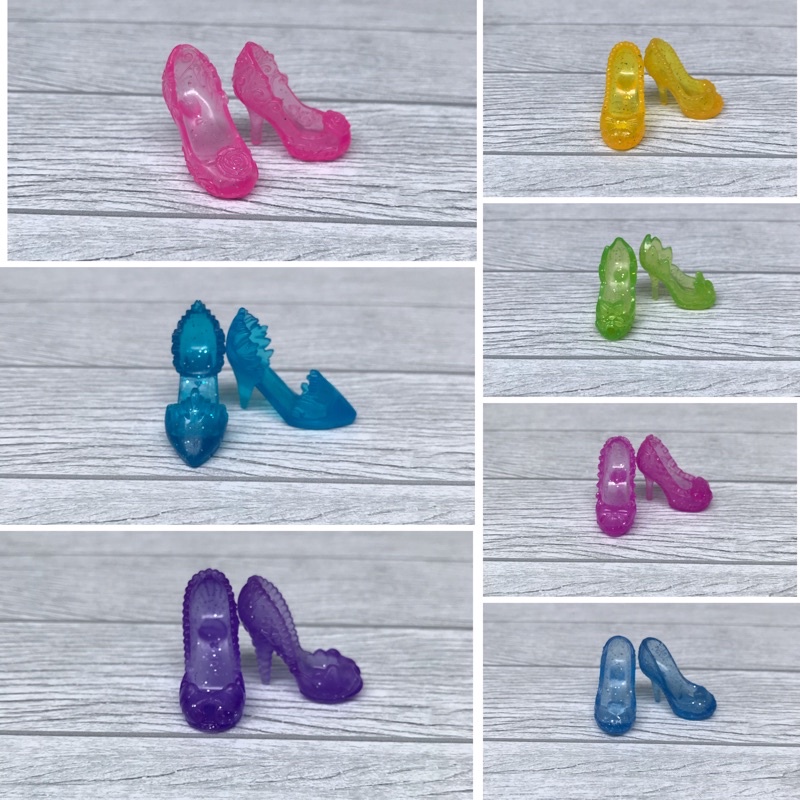 Sepatu boneka barbie princess disney ori preloved