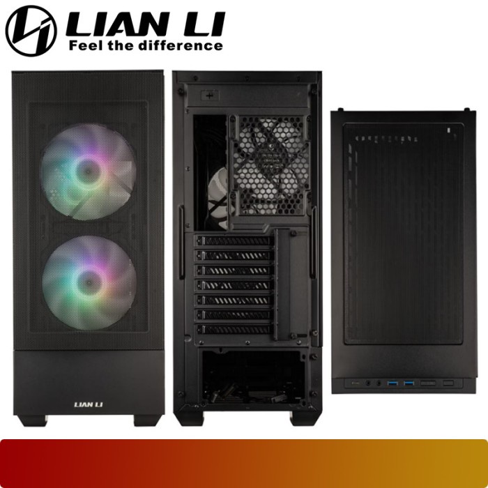 LIAN LI LANCOOL 205 MESH C - Black