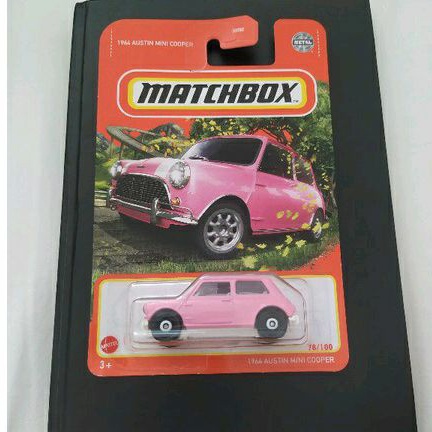 MATCHBOX 1964 AUSTIN MINI COOPER PINK
