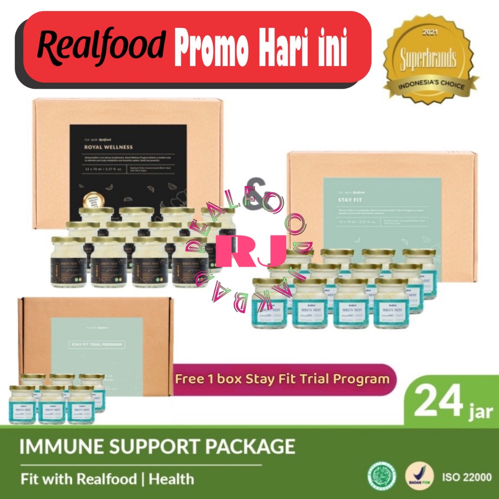 

Realfood Immune Support Free sesuai gambar