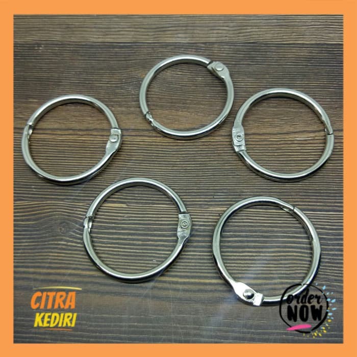 

RING BINDER - RING BUKA TUTUP - SCRAPBOOK - RING NIKEL 3.5 CM