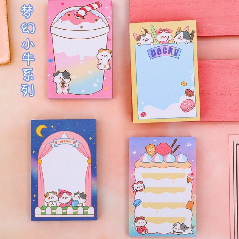 

Sticky Note Gambar Hewan Lucu 1 Pcs