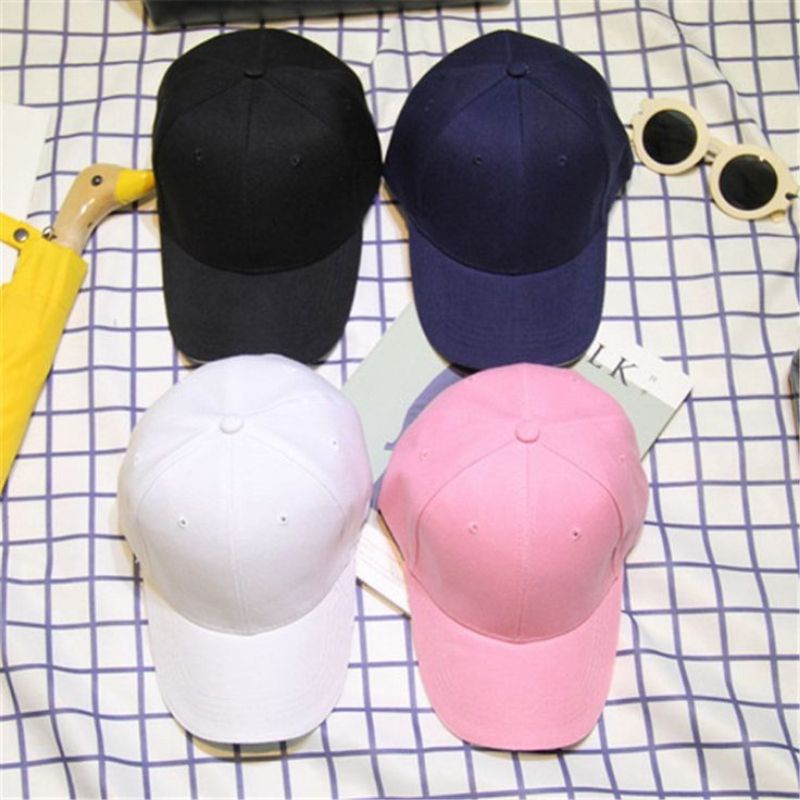 Topi Anak Polos Baseball Gaya Korea Perempuan Laki-laki All Size 1-8 Tahun