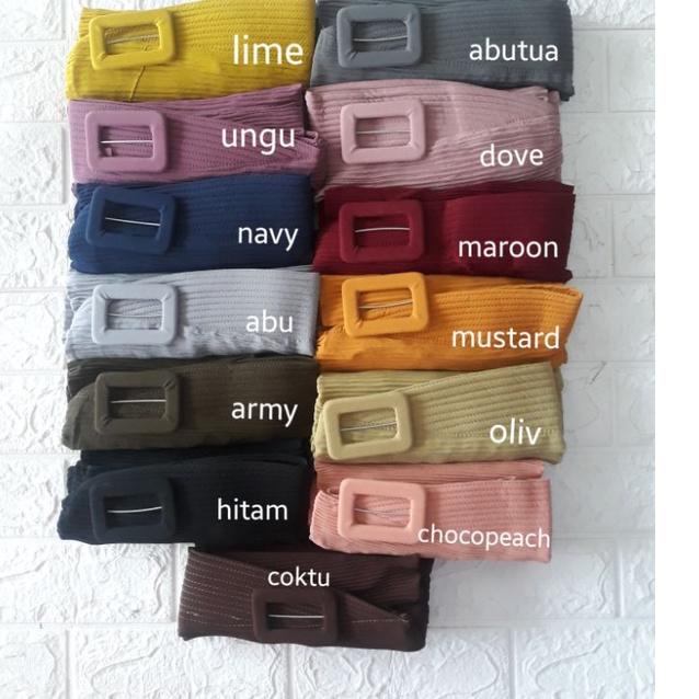 COD✔️ BERGO PLISKET PET GESPER/BERGO PLISKET LIDI/JILBAB INSTAN PLISKET