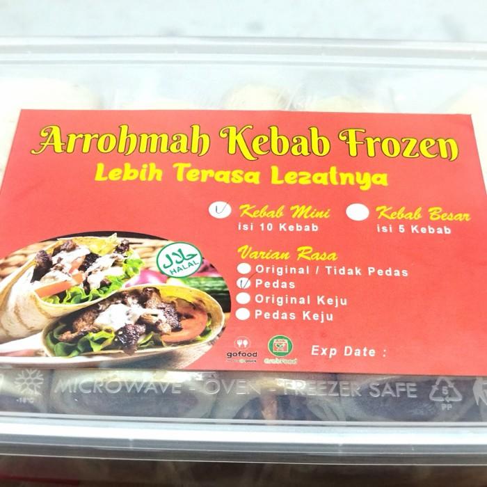 

Kebab Frozen Isi 10 Keju Premium Arrohmah Kebab 003