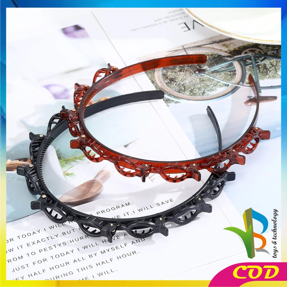 RB-C71 96 Headband Bando Korea Style Bandana Polos Bendo Kain Motif Impor / Bando Jepit Rambut