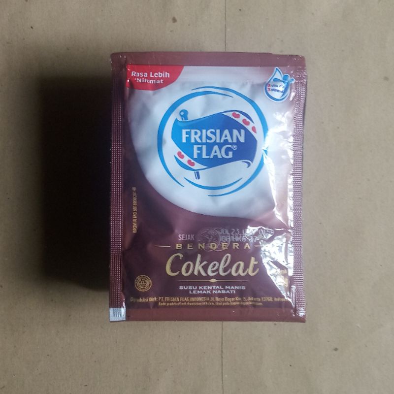 

Frisian Flag Coklat sachet