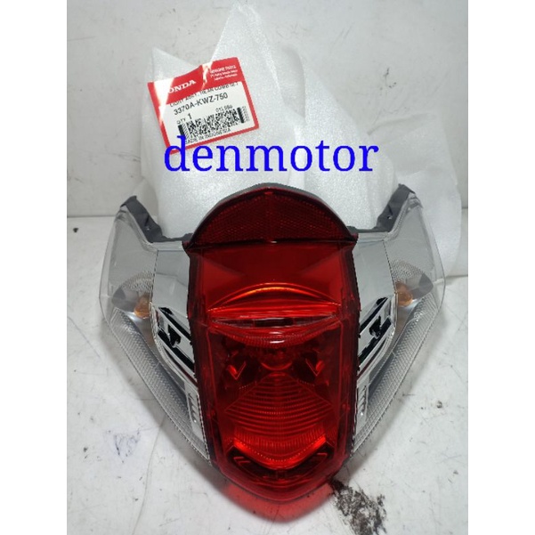 STOP ASSY LAMPU BELAKANG REVO MATIC ORIGINAL HONDA 3370A-KWZ-750
