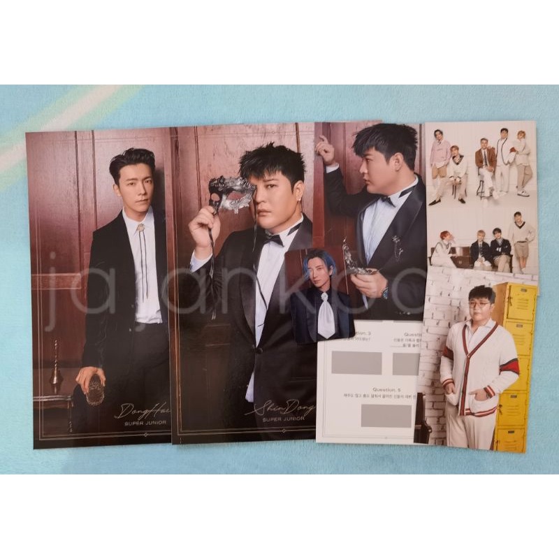 [LAST STOCK SALE] Bundle Sharing Super Junior SUJU Season's Greetings SG 2020 Shindong Donghae Leete
