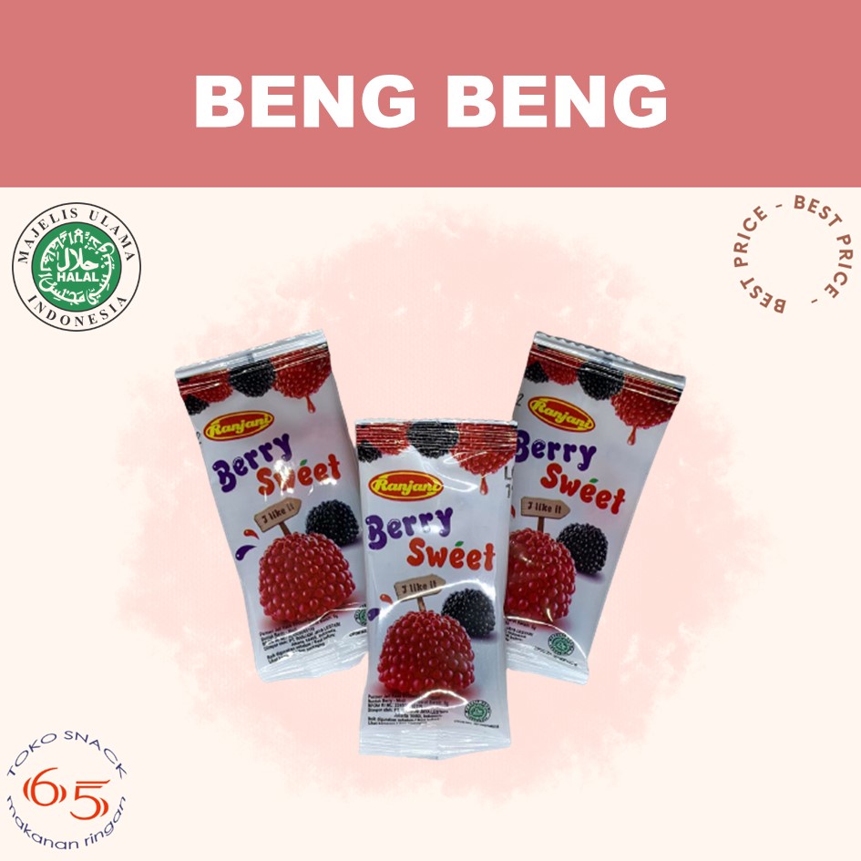 

Berry Sweet 30. permen jelly. BOX