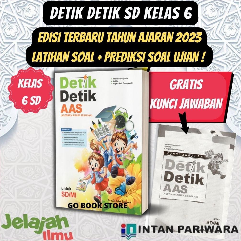 BISA COD DETIK DETIK SD KELAS 6 PLUS KUNCI JAWABAN EDISI 2023