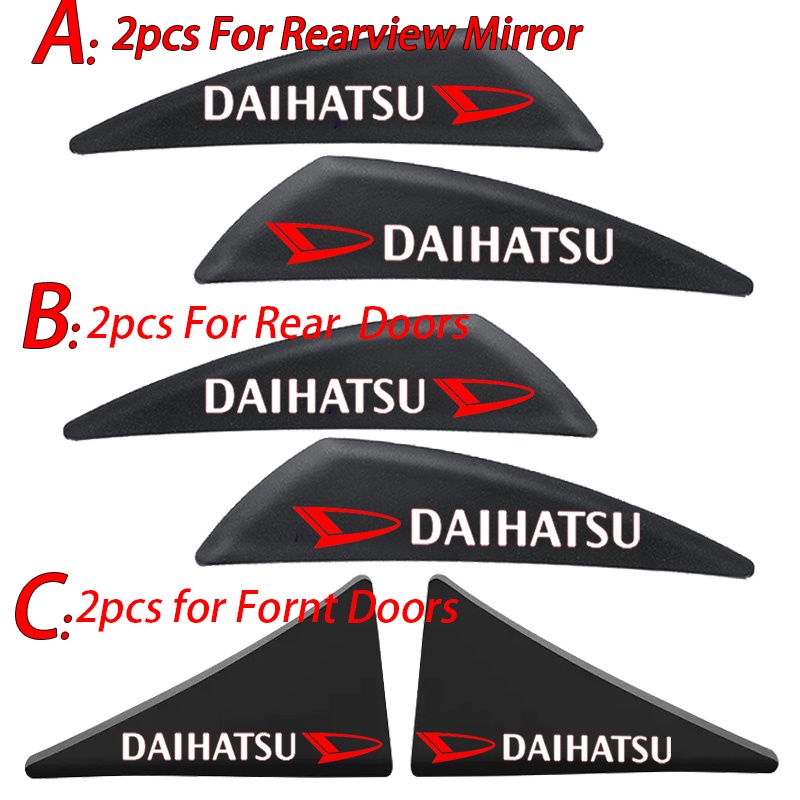 Pinggiran Pintu Mobil Anti Gores Tabrakan (Penebalan) Stiker Perlindungan Sudut Stiker Karet Silicon Untuk Daihatsu Rocky Taruna Ayla Xenia Ceria Sigra