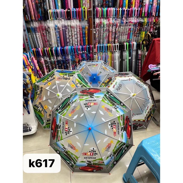 Viral - Payung Hujan Korea Import Transparan Motif Elegan Cantik Cute A16 - A20