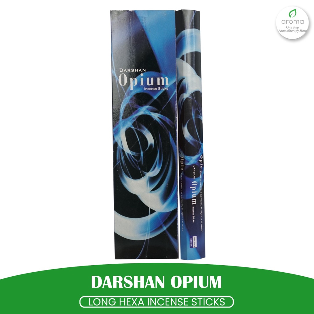 Dupa India (Aromaterapi) Long Hexa - Darshan Opium