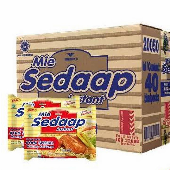 

Mie sedap ayam spesial 1 dus