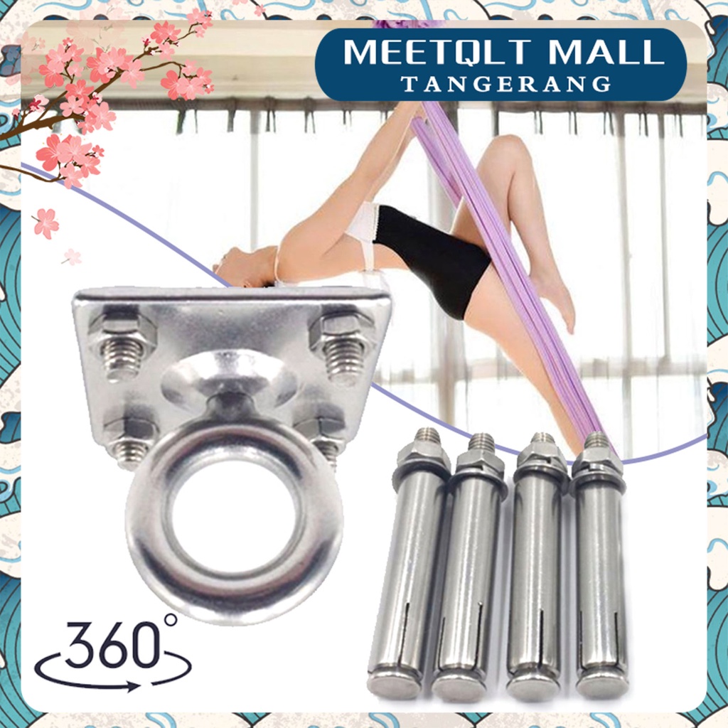 High Quality Stainless Hook Hanging Kit Hanger Mount Ceiling Suspension Bracket Yoga