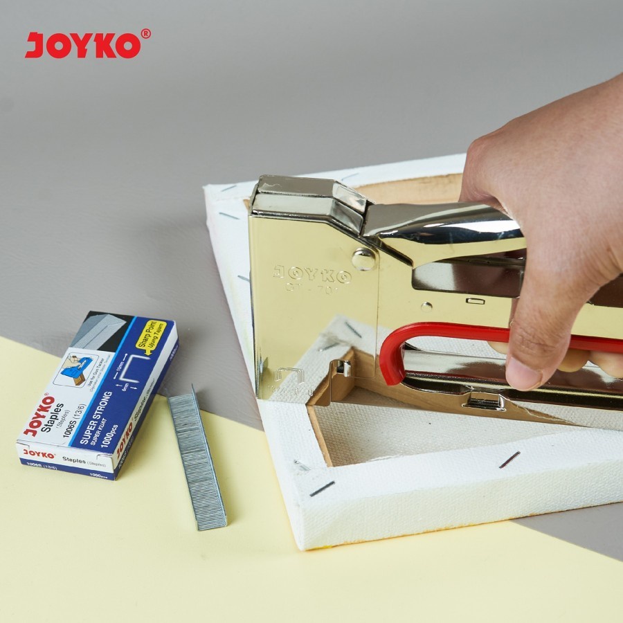 Isi Stapler / Staples Tembak Refill Gun Tacker Joyko 1006S (13/6) 6mm