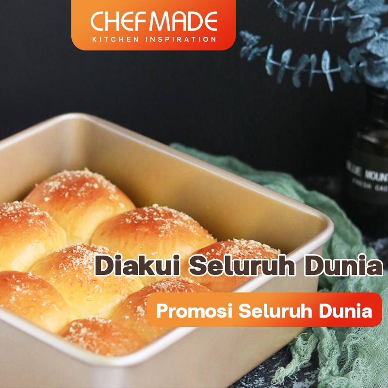 Chefmade Loyang Kue Kotak Bongpas Loose Bottom Square Pan