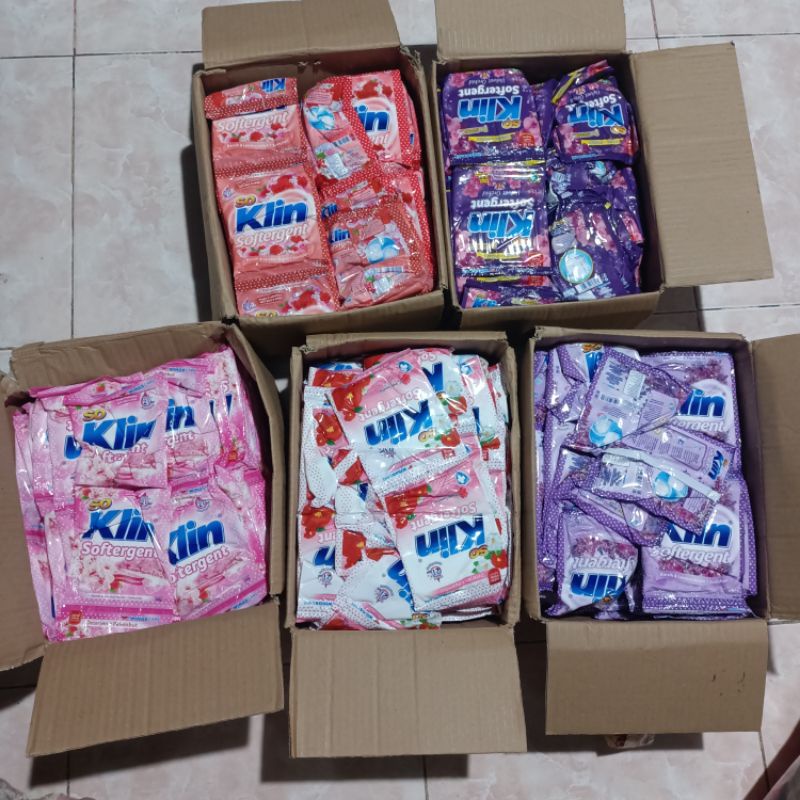 SO KLIN / SOKLIN SOFTERGENT RENCENG SACHET 50gr x 6pcs