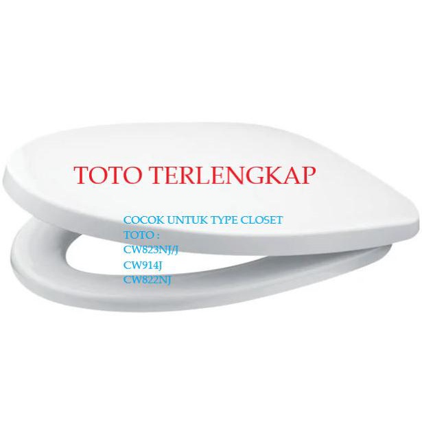 TC281SJ/TUTUP CLOSET TOTO/CW823J/CW823NJ