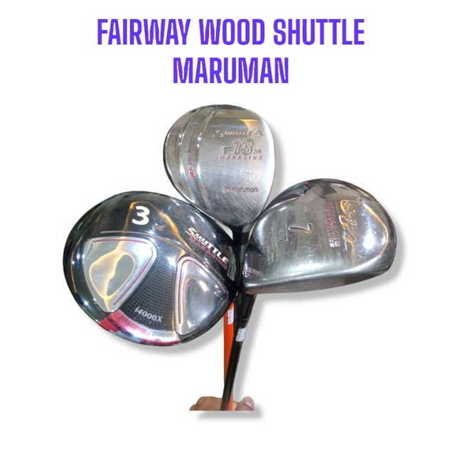 Shuttle maruman maraging stick golf shuttle maruman second original flek S & flek R - Fairway Wood S