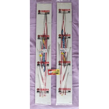 Striping List Stiker Yamaha Jupiter Z 2007 Burhan Ruji Merah silver Original Ori asli Yamaha Genuine