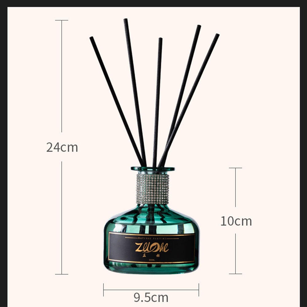 ZUOHE Parfum Ruangan Aroma Diffuser Reed Rattan Sticks Freesia 300ml - ZHE520