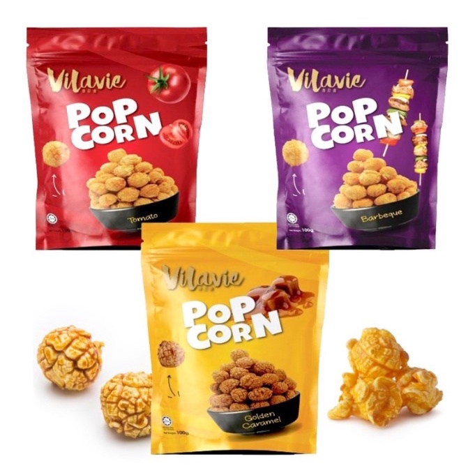 

VILAVIE POPCORN - POPCORN ANEKA RASA 100GR