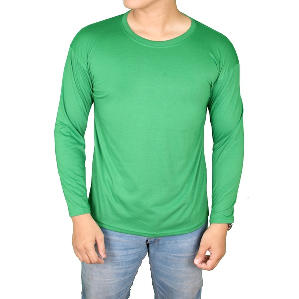 Long Sleeve Tshirts For Male Salur Biru – Abu – PAN 767