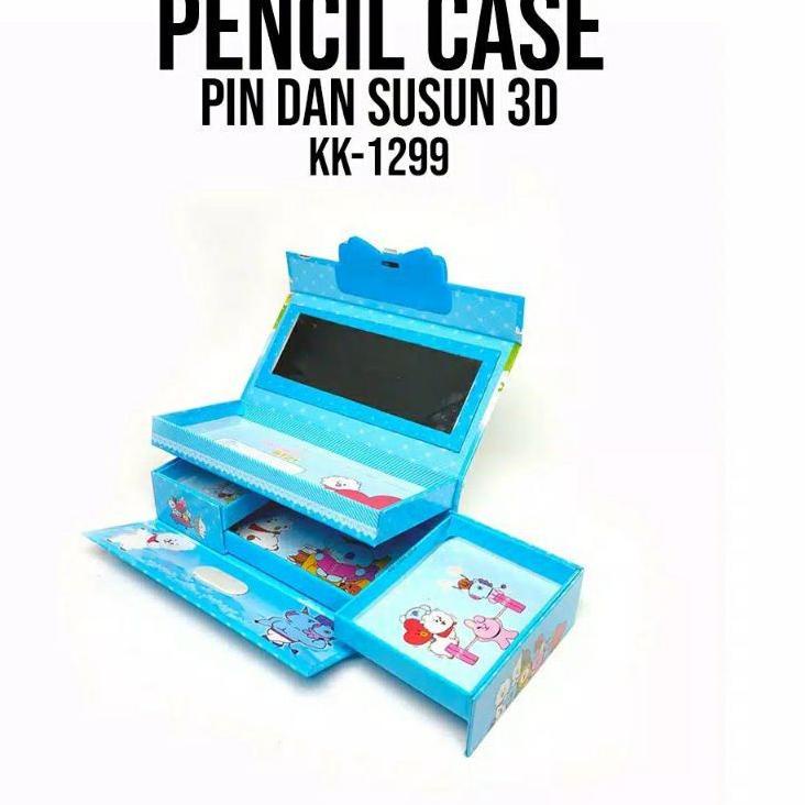 

Recomend ! tempat/kotak/tepak pensil sandi/kode susun 3 hologram ~
