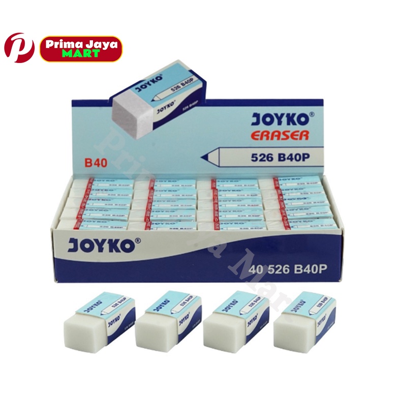 

Penghapus Eraser Joyko Putih Kecil 526 B40 ( Pcs )