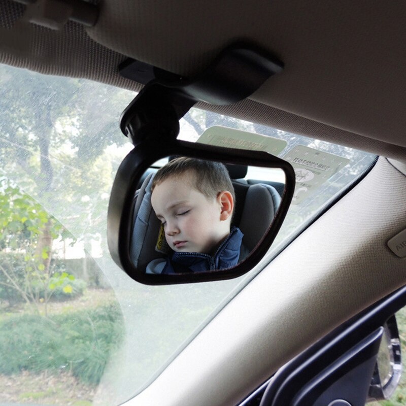 Kaca Spion Bayi Rear View Mirror 2in1 untuk mengawasi balita di mobil