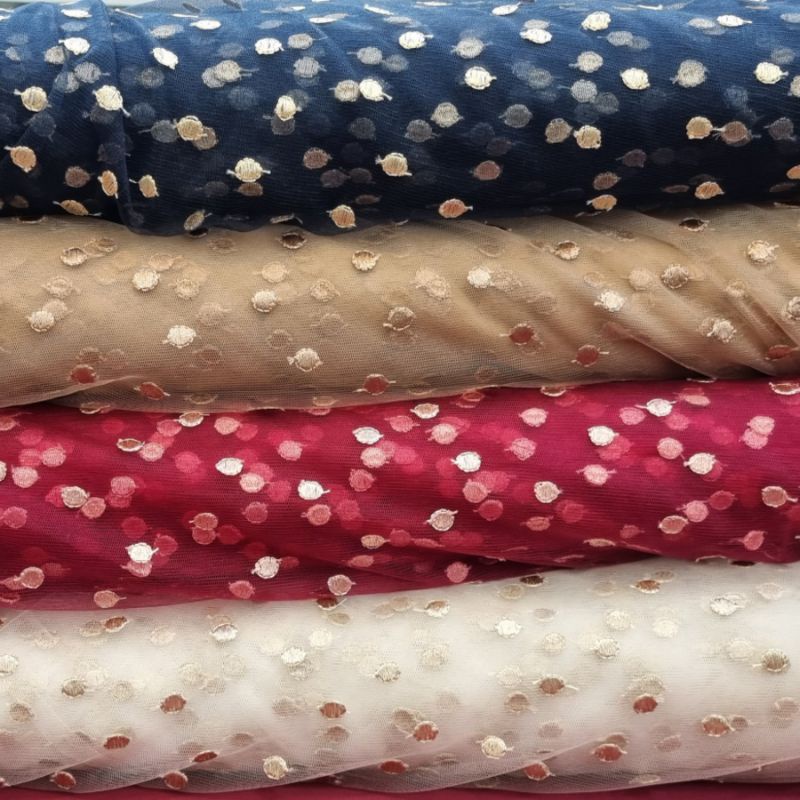 Tille Polkadot Dottie Embroidery tulle dot 3D