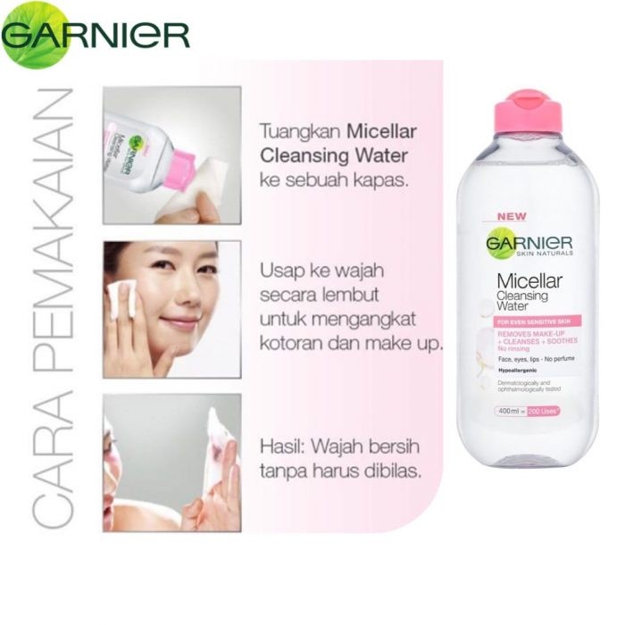 GARNIER MICELLAR CLEANSING WATER 125 ML VITAMIN C,WATER ALL IN 1