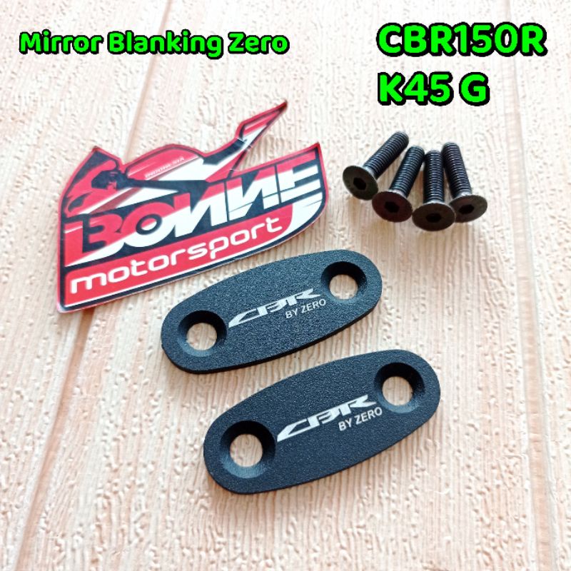 Mirror Blanking ZERO CBR150R K45G, Cover Tutup Baut Spion CBR150R K45G