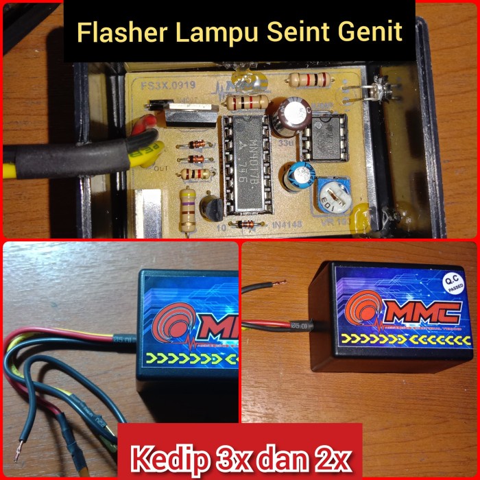:<:<:<:<] Flasher Lampu Sein Genit kedip 3x