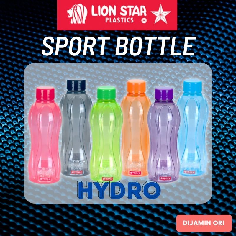 Lion Star - Botol Minum Sport - Botol Minum Plastik Hydro/Regen 800ml