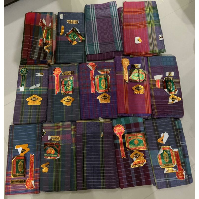SARUNG //MADRAS ASLI//KAIN PINTU ACEH//KAIN TOPAS//KAIN SARUNG//MEDAN