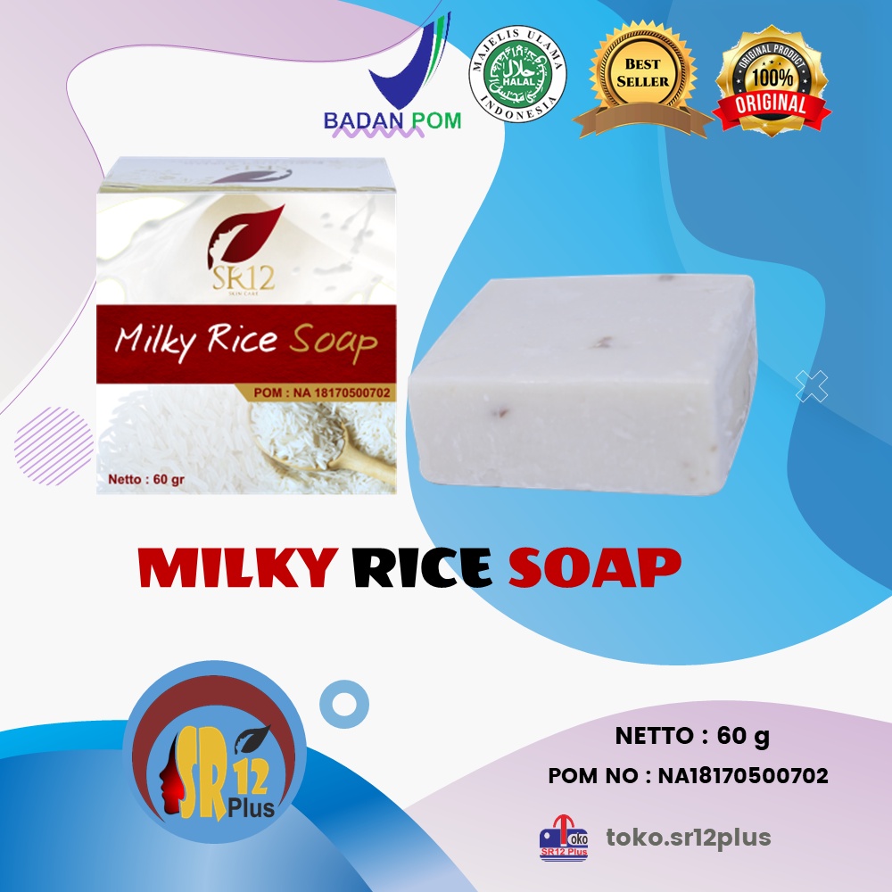 Jual Milky Rice Soap SR12 Sabun Beras dan Susu Shopee Indonesia