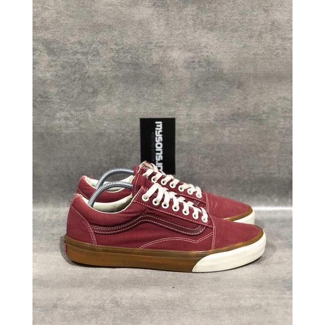 Vans Old Skool Red Gum Sole Second 42,5