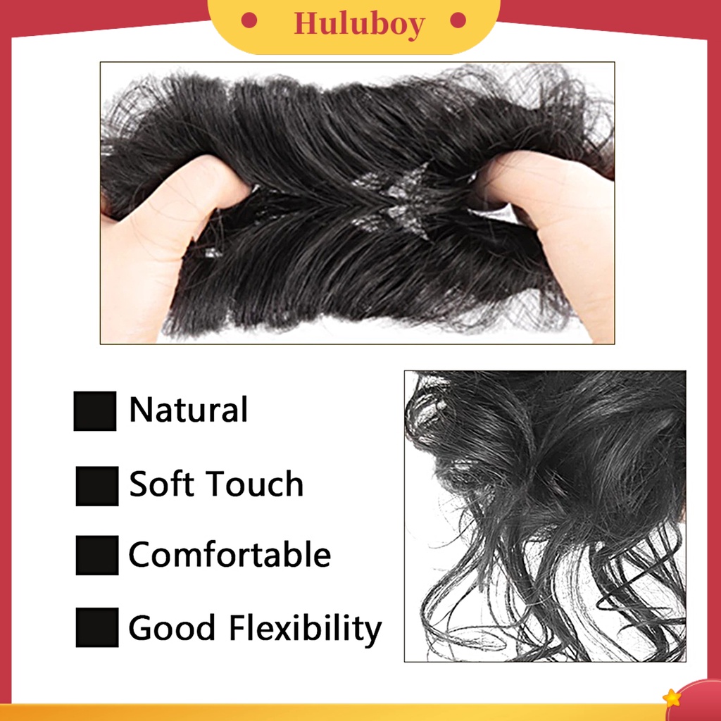 Wig Rambut Elastis Anti slip Breathable Tahan Panas Untuk Pesta