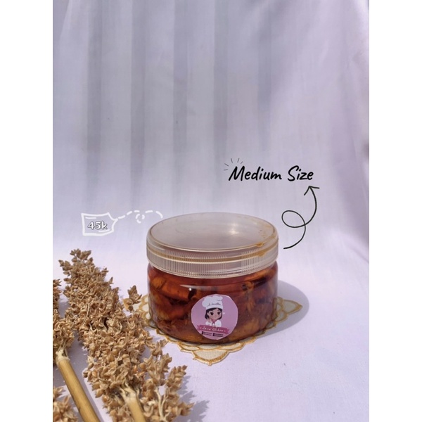 

Sambal baby Cumi mercon Medium size